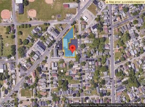  1605 W Jefferson St, Sandusky, OH Parcel Map