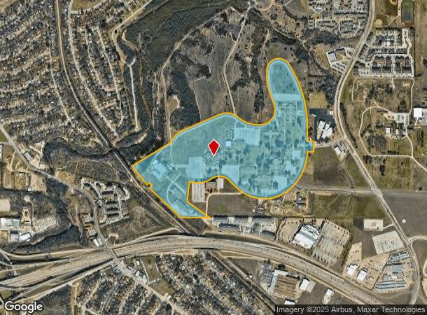 1501 Circle Dr, Fort Worth, TX Parcel Map