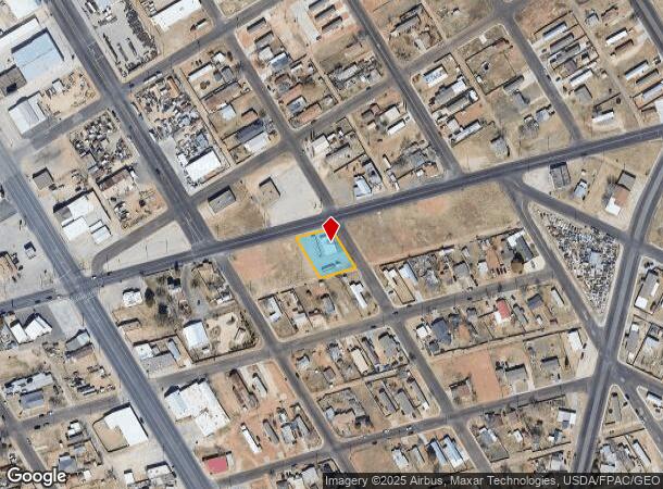 216 E Martin Luther King Jr St, Odessa, TX Parcel Map
