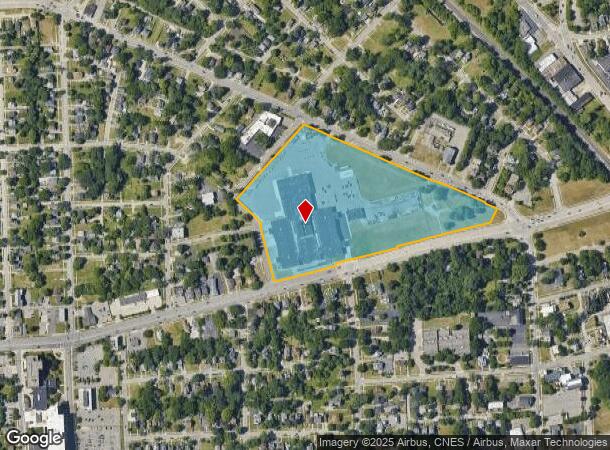  300 W Huron St, Pontiac, MI Parcel Map