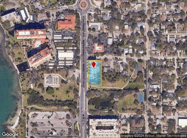  1188 N Tamiami Trl, Sarasota, FL Parcel Map