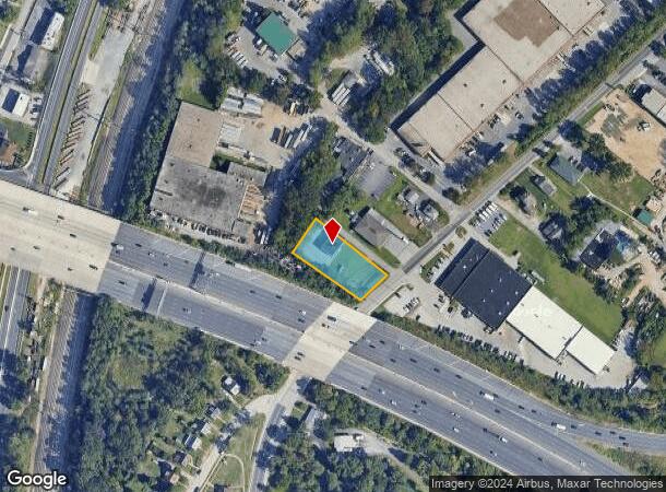  4806 Benson Ave, Halethorpe, MD Parcel Map