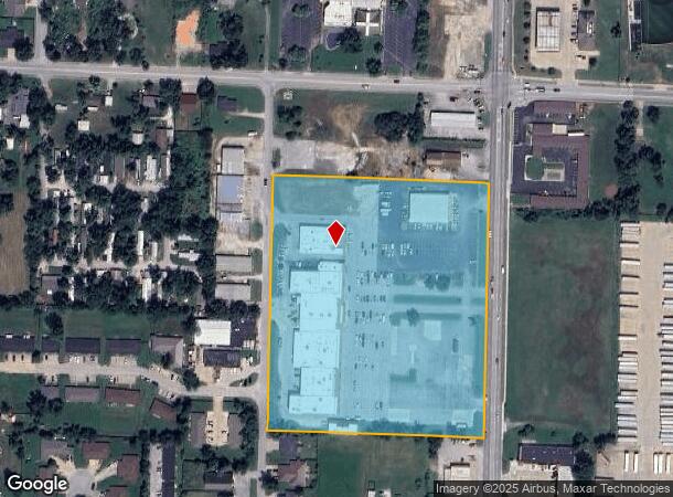 1610 S 8Th St, Rogers, AR Parcel Map