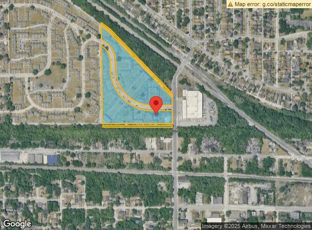  2301 Waverly Dr, Gary, IN Parcel Map