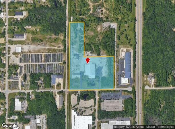 17127 Hickory St, Spring Lake, MI Parcel Map