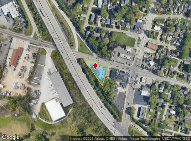  594 W Waterloo Rd, Akron, OH Parcel Map