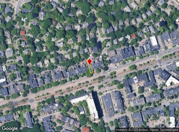1720 Beacon St, Brookline, MA Parcel Map