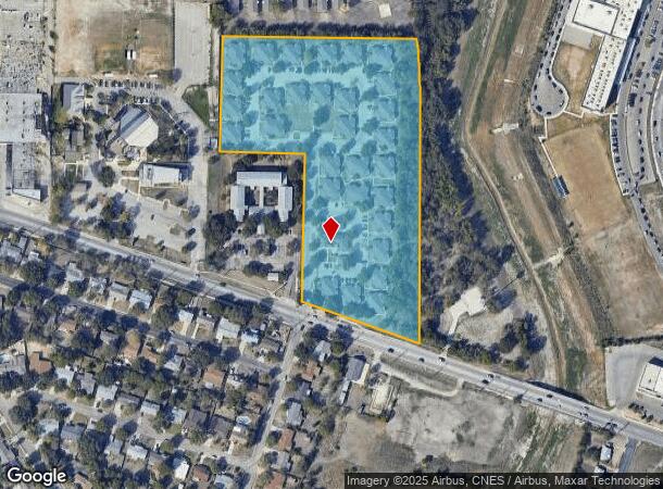 5803 Ingram Rd, San Antonio, TX Parcel Map