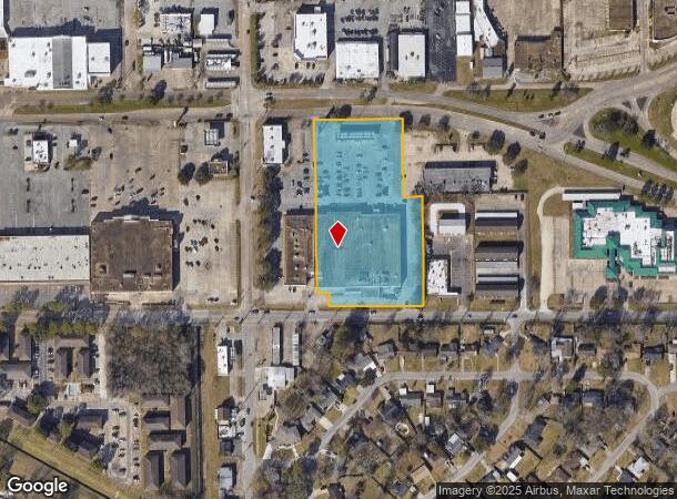 3841 Phelan Blvd, Beaumont, TX Parcel Map