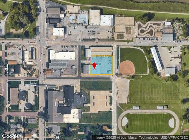  204 E Grant St, Papillion, NE Parcel Map