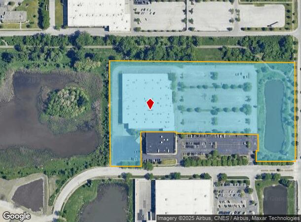  21600 S Cicero Ave, Matteson, IL Parcel Map