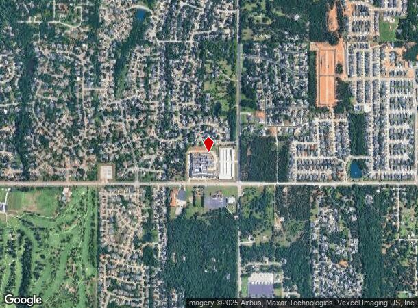 2709 E Danforth Rd, Edmond, OK Parcel Map