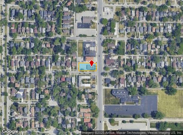  6920 Hohman Ave, Hammond, IN Parcel Map