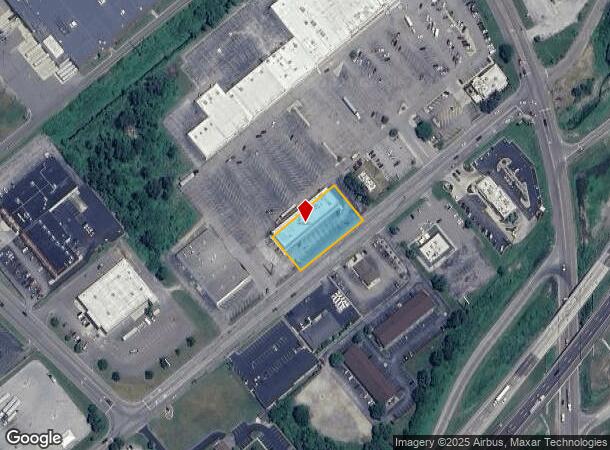  1609 Mall Dr, Benton Harbor, MI Parcel Map