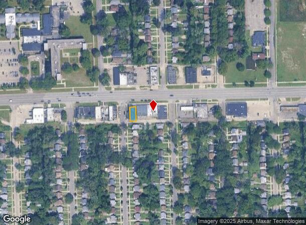 18939 W 7 Mile Rd, Detroit, MI Parcel Map