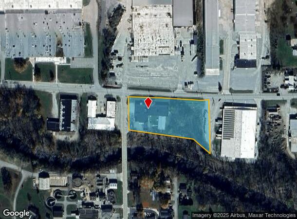  711 Gerber St, Ligonier, IN Parcel Map