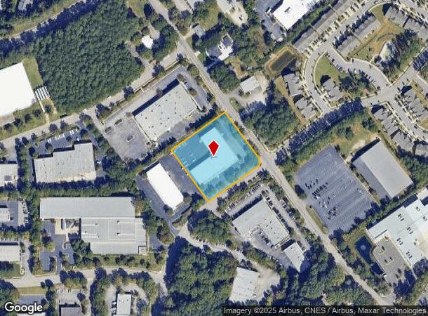  5809 Departure Dr, Raleigh, NC Parcel Map