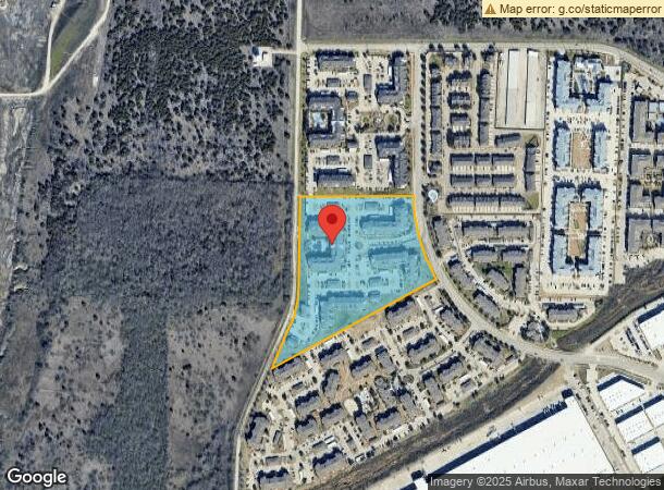  850 Leora Ln, The Colony, TX Parcel Map