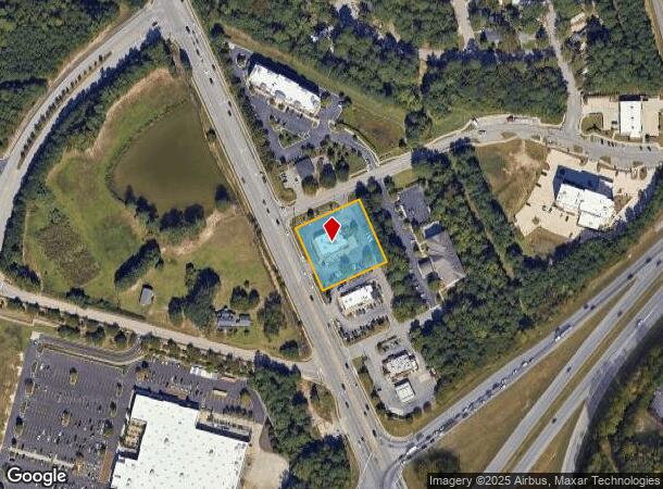 1301 E Williams St, Apex, NC Parcel Map