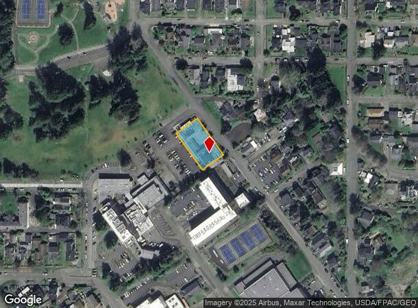 611 N F St N, Aberdeen, WA Parcel Map