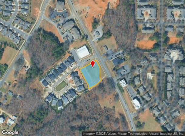  18731 W Catawba Ave, Cornelius, NC Parcel Map