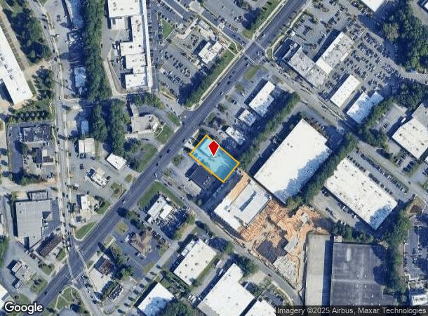  5485 Peachtree Blvd, Atlanta, GA Parcel Map