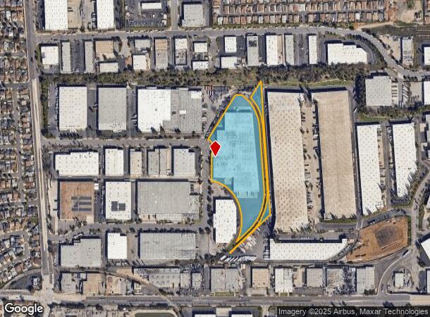 19914 S Via Baron, Compton, CA Parcel Map