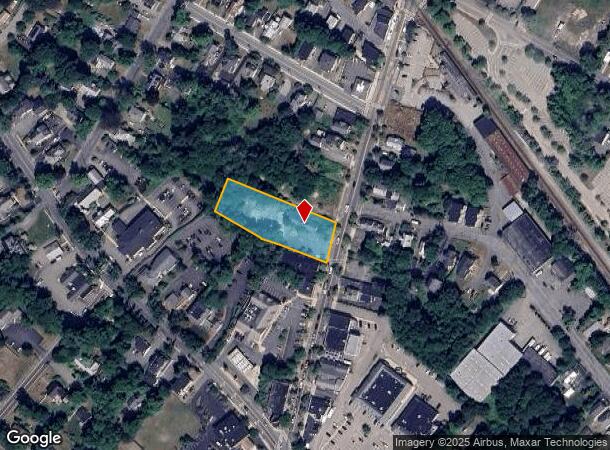 70 Broad St, Bridgewater, MA Parcel Map