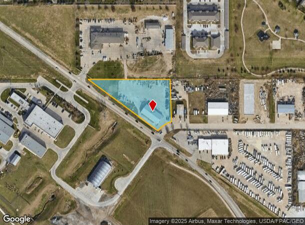  9810 Hupp Rd, La Vista, NE Parcel Map