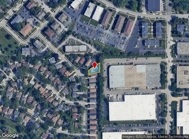 231 S Hale St, Addison, IL Parcel Map