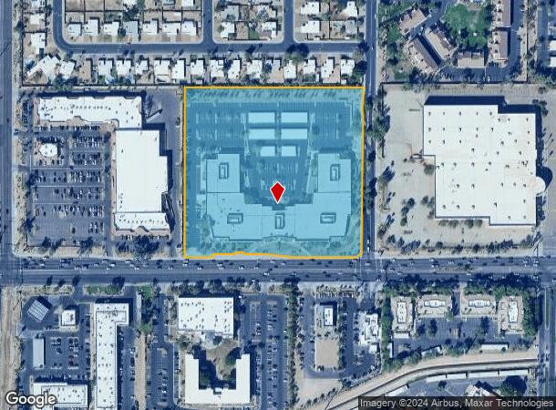  2420 W Baseline Rd, Tempe, AZ Parcel Map