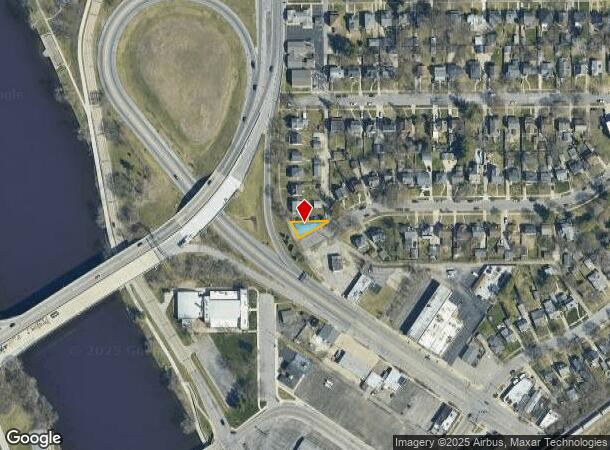  1101 Belmont Ave, South Bend, IN Parcel Map