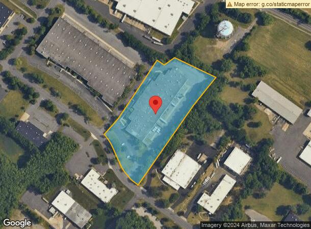  1263 Glen Ave, Moorestown, NJ Parcel Map