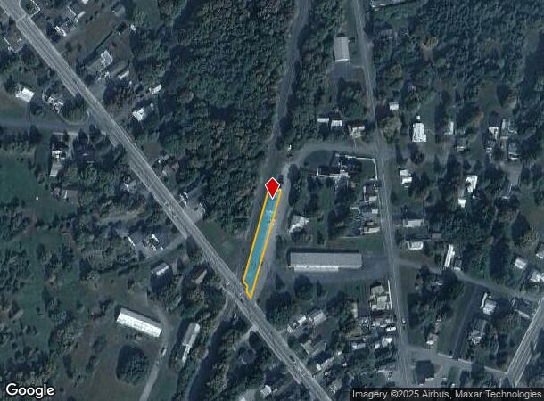 13449 Depot St, Adams Center, NY Parcel Map