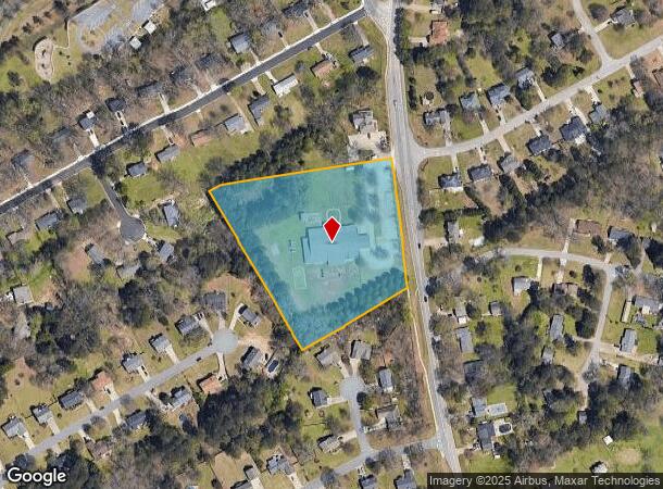 495 Harbins Rd, Dacula, GA Parcel Map