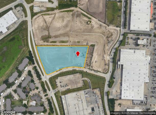  10450 Greens Crossing Blvd, Houston, TX Parcel Map