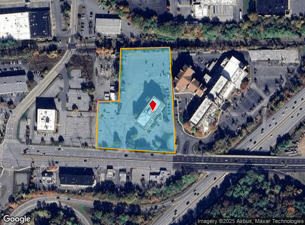 1661 Worcester Rd, Framingham, MA Parcel Map