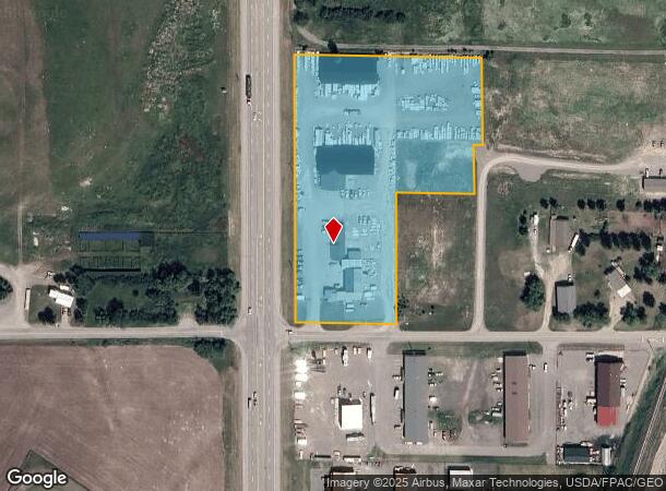 4947 Us Highway 2 W, Columbia Falls, MT Parcel Map