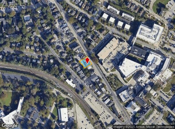 890 County Line Rd, Bryn Mawr, PA Parcel Map