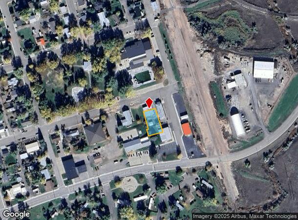 420 Water Ave, Colstrip, MT Parcel Map