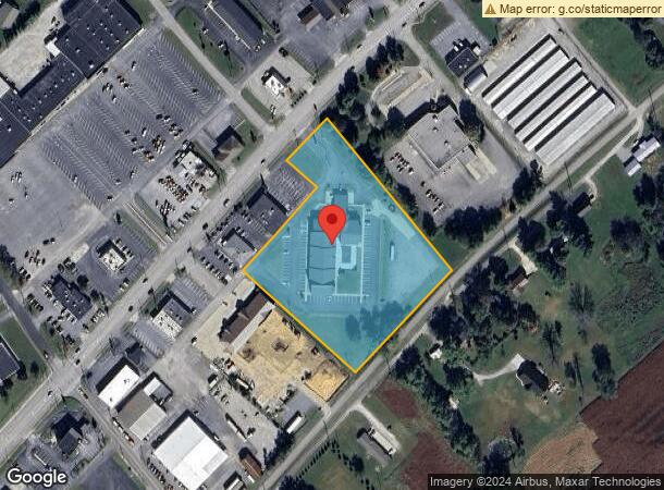  1400 E Broadway St, Campbellsville, KY Parcel Map