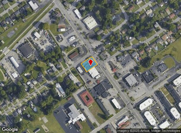  1025 Eastern Blvd, Clarksville, IN Parcel Map