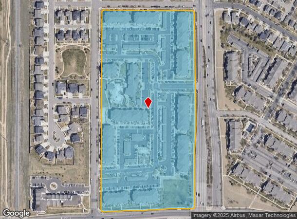 2451 S Timberline Rd, Fort Collins, CO Parcel Map
