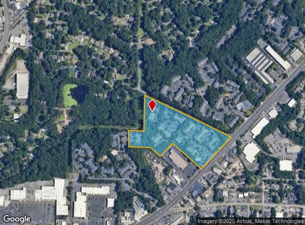  1625 Roswell Rd, Marietta, GA Parcel Map
