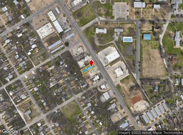  3612 N 19Th St, Waco, TX Parcel Map