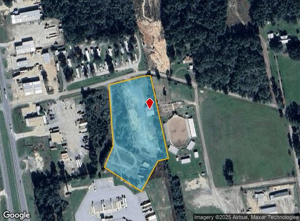  1456 Spring St, Carthage, TX Parcel Map