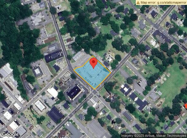  601 College St, Clinton, NC Parcel Map