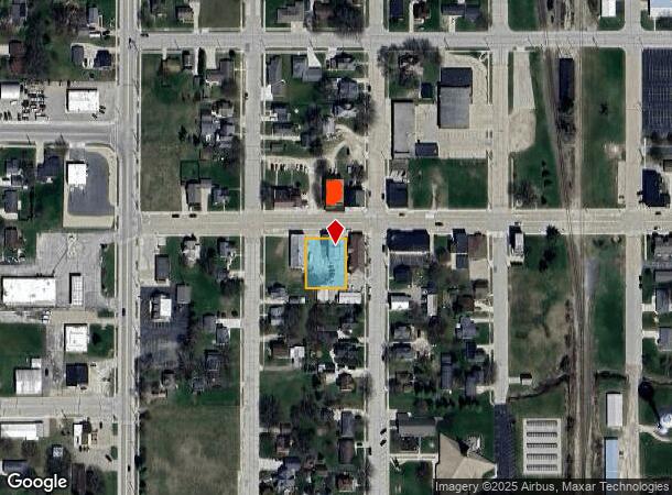 615 W Main St, Hilbert, WI Parcel Map