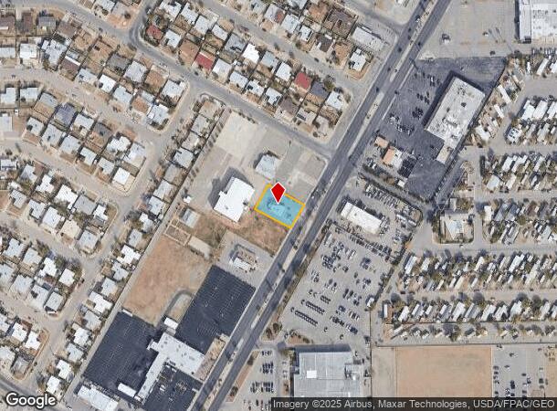  9659 Dyer St, El Paso, TX Parcel Map