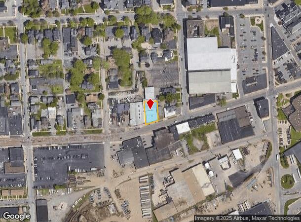  416 W 3Rd St, Williamsport, PA Parcel Map